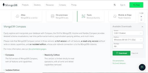 MongoDB Compass Mac - Download Free MongoDB Compass for Mac